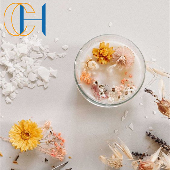 C&H Wholesale Custom Logo Popular Handmade Healing Soy Gift Flower Crystal Scented Candle