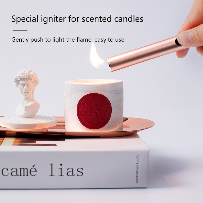 Luxury Electric Candle Lighter Long Inflatable And Usb Rechargeable Lighters For Candles