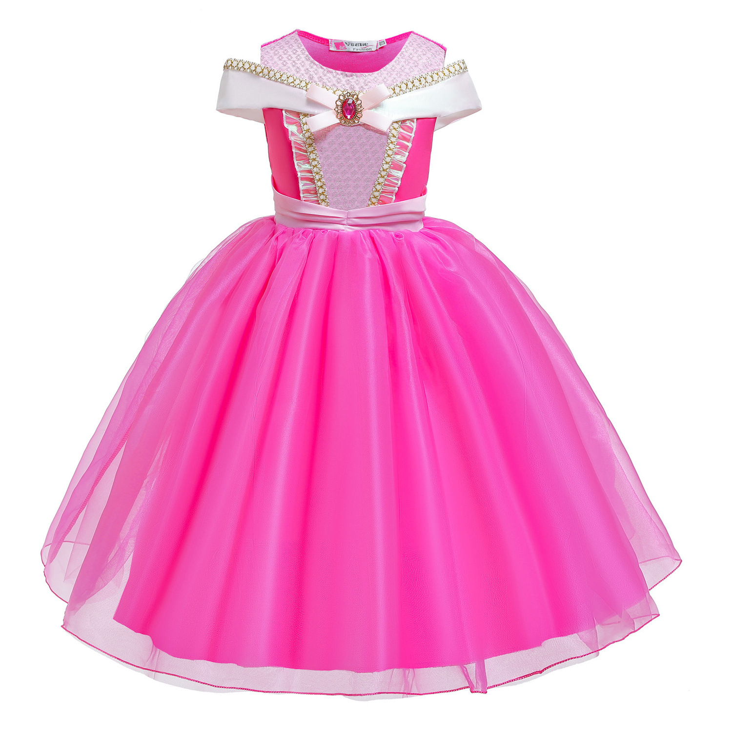 Wholesale Belle Dress Dress Skirt Sleeping Beauty Fairy Princess Cosplay Tutu Dress Princess Costumes For Girls