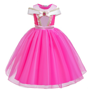 Wholesale Belle Dress Dress Skirt Sleeping Beauty Fairy Princess Cosplay Tutu Dress Princess Costumes For Girls