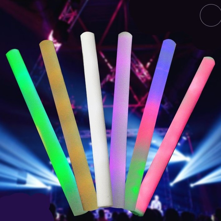 Event Party Luminous Foam Flash Stick Concert Luminous Colorful Led Foam Glow Stick