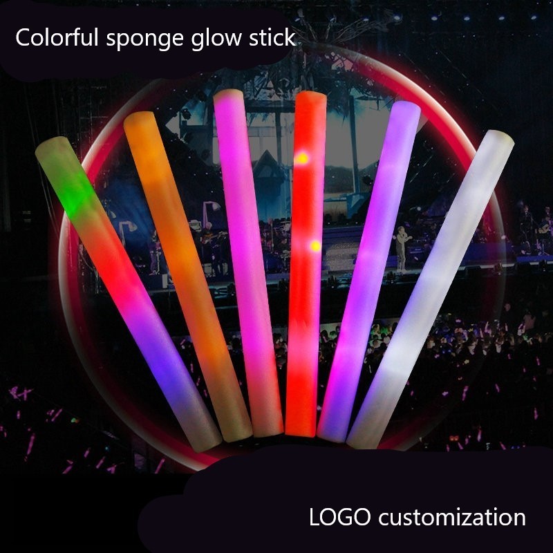 Event Party Luminous Foam Flash Stick Concert Luminous Colorful Led Foam Glow Stick