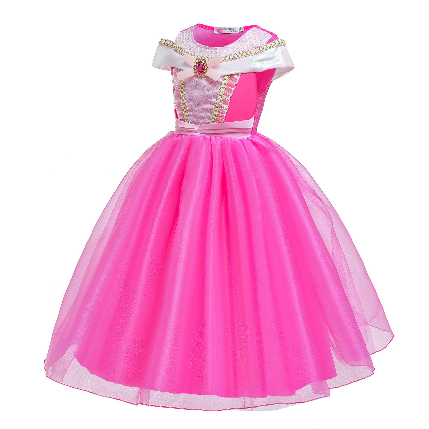 Wholesale Belle Dress Dress Skirt Sleeping Beauty Fairy Princess Cosplay Tutu Dress Princess Costumes For Girls