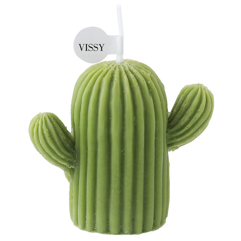 Handmade Aromatherapy Candle Cute Gift Ins Diy Creative Cactus Scented Candles