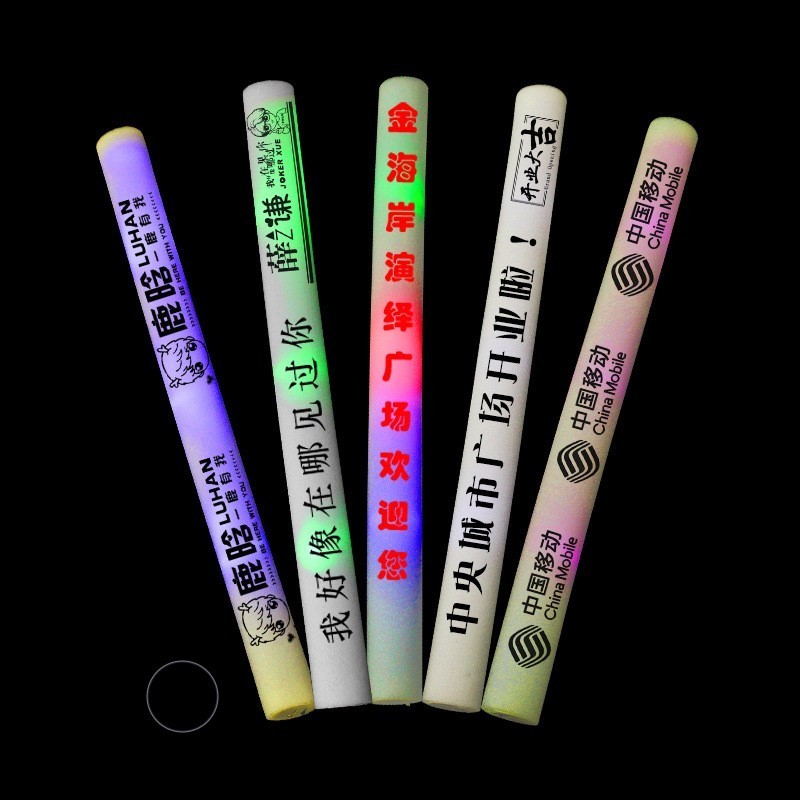 Event Party Luminous Foam Flash Stick Concert Luminous Colorful Led Foam Glow Stick