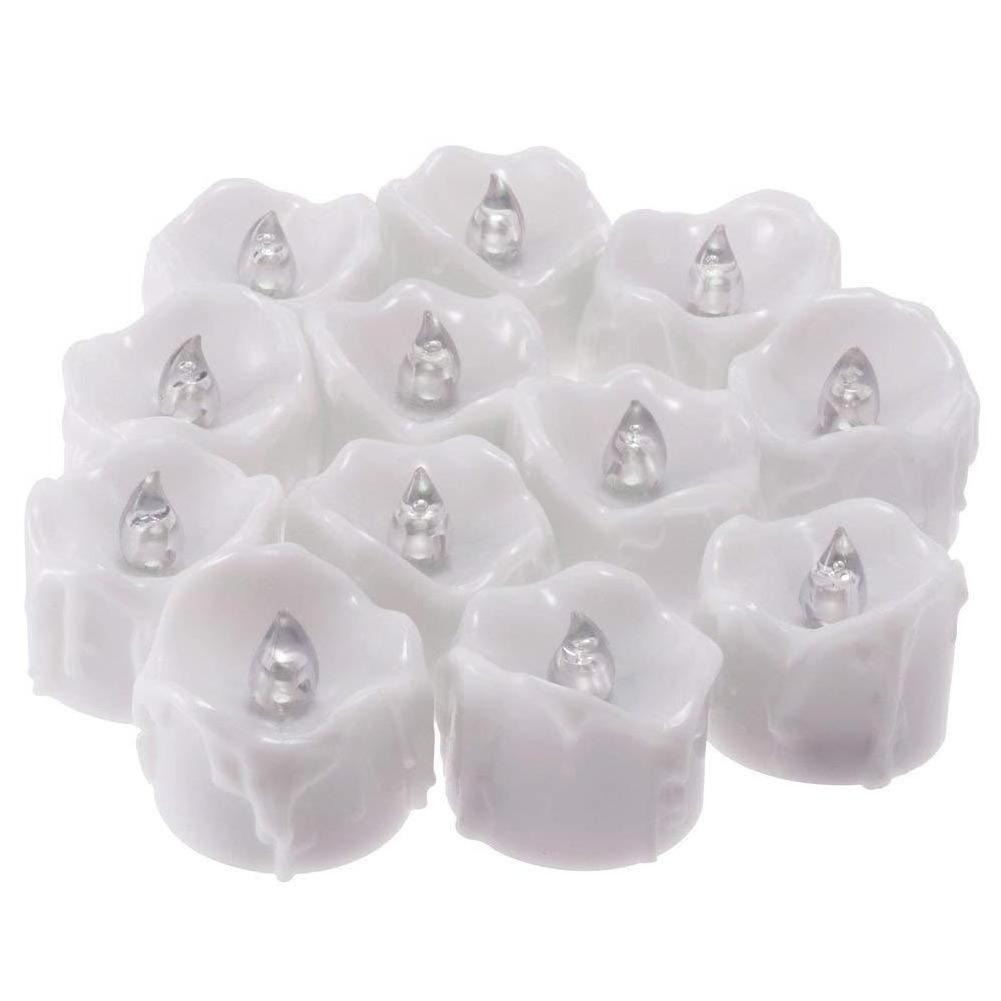 Wedding Decoration Tea Light Candle Battery Electronic Creative White Flameless Led Candles