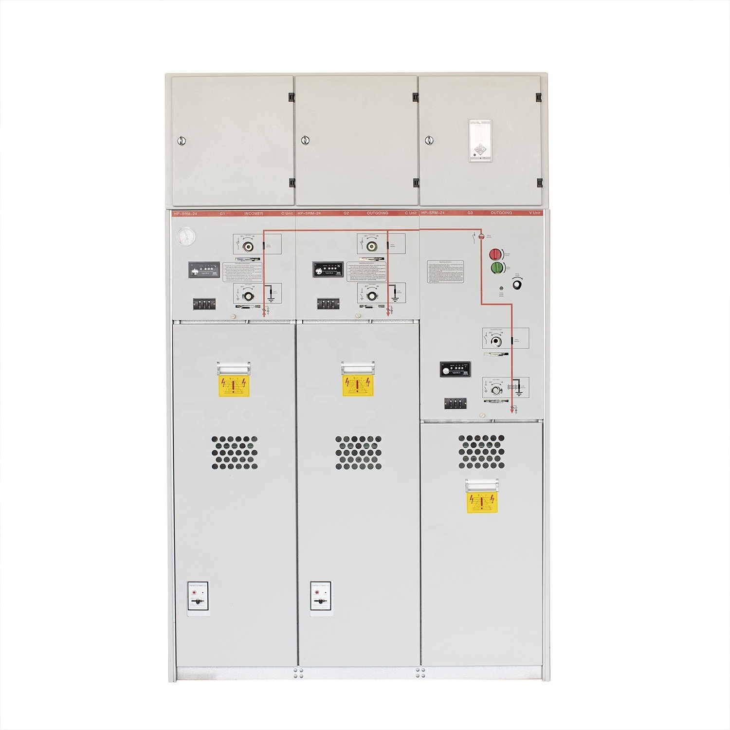 OEM manufacturer of High voltage  33kv sf6 gas Insulated Switchgear or Ring Main Unit