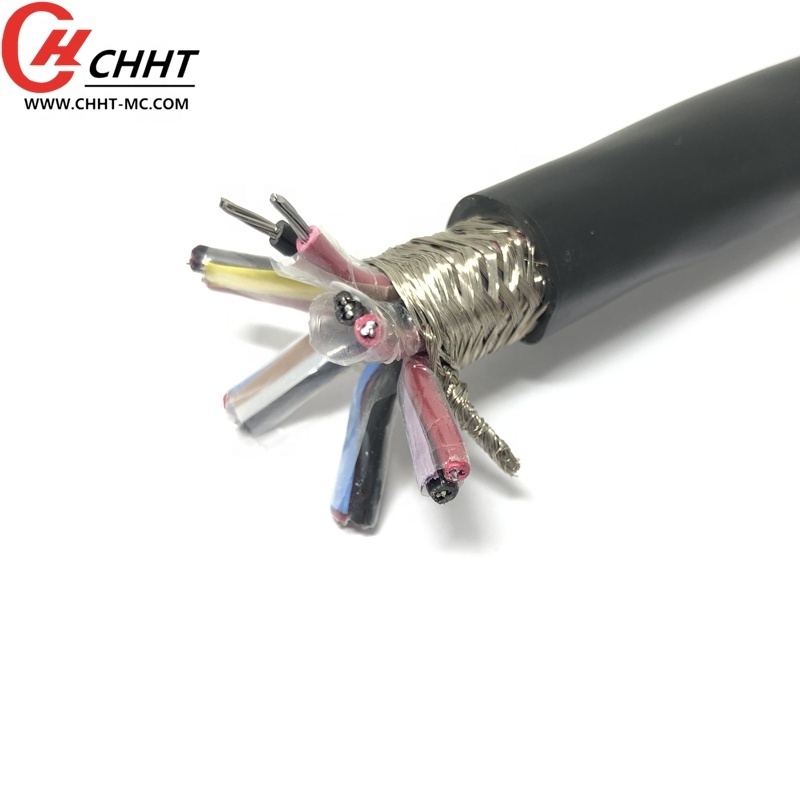 China customizable thermocouple braided aux cable multi-core multi-pair wire compensation cable