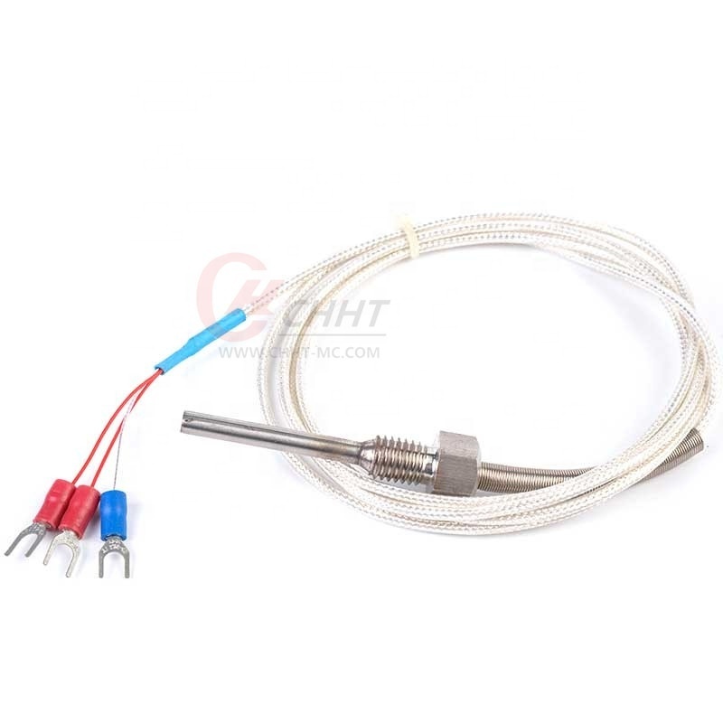 China manufacture 3 wire M6/M8/M10 thermocouple industry temperature sensor pt100 rtd