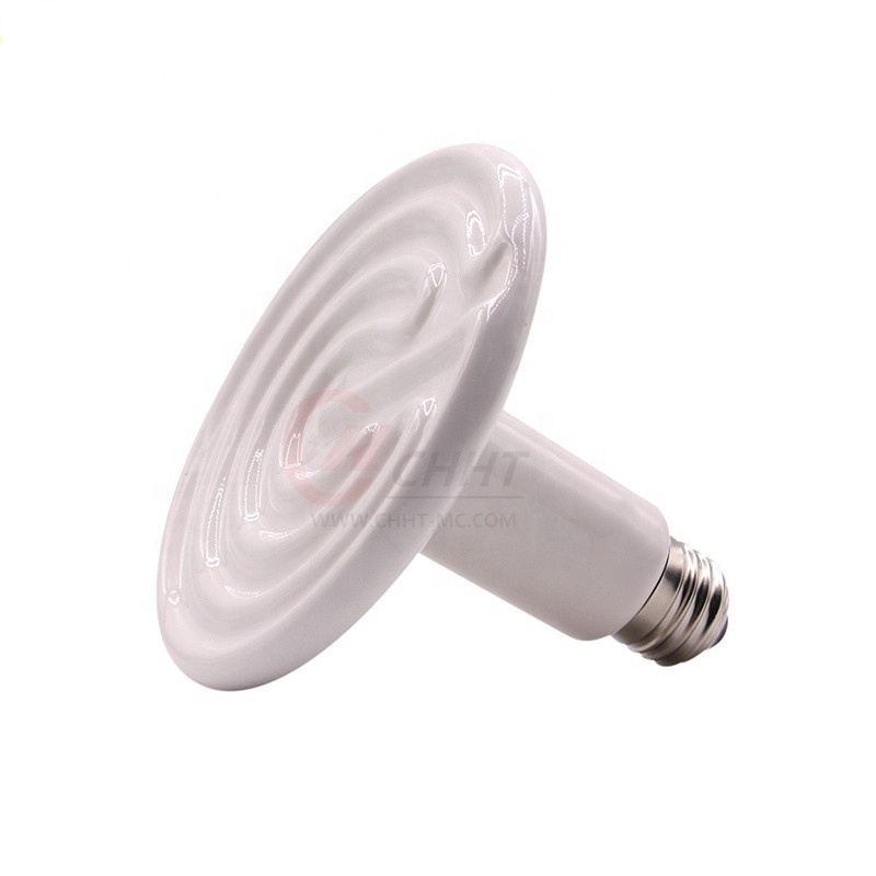 Infrared ceramic heat radiator emitter bulb lamp cone reptile heating lamp