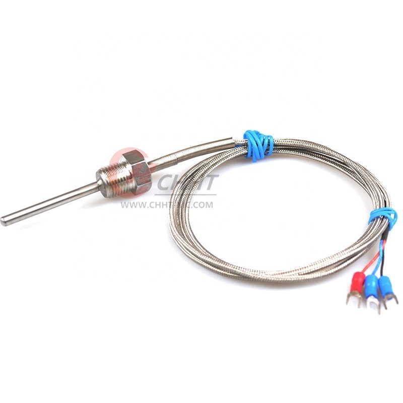 China manufacture 3 wire M6/M8/M10 thermocouple industry temperature sensor pt100 rtd