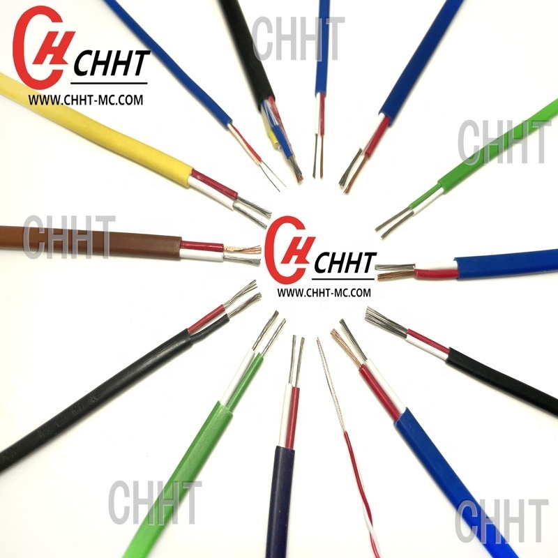 PVC/PFA/FEP jacket thermocouple cable wire high quality KTJERSNB-type extension wires