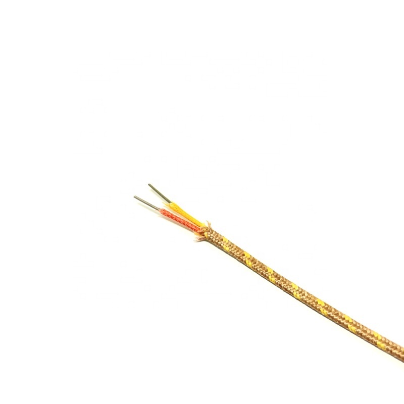 Factory direct sales of high quality K-type 2*0.8mm braided thermocouple nichrome wire