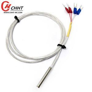 Four-core wire PT100 sensor pt100 type thermocouple sensor pt100 rtd thermocouple