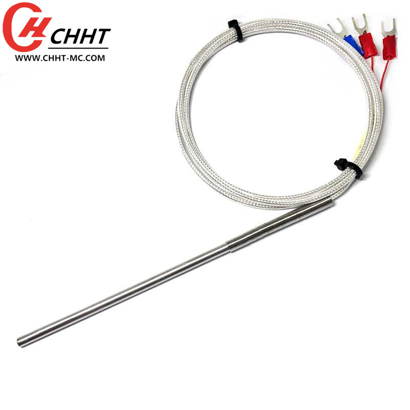 PT100 probe thermocouple RTD temperature sensor PT100 sensor silver-plated thermocouple wire thermal resistance