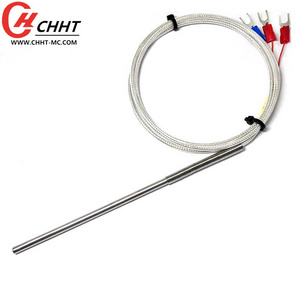 PT100 probe thermocouple RTD temperature sensor PT100 sensor silver-plated thermocouple wire thermal resistance