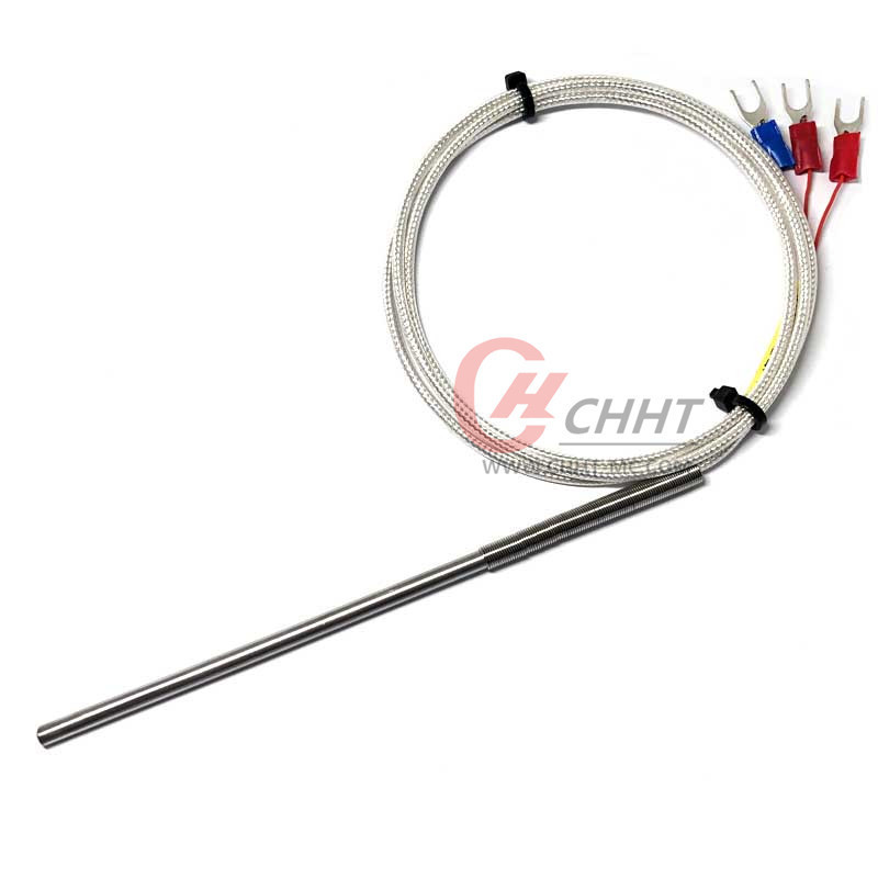 PT100 probe thermocouple RTD temperature sensor PT100 sensor silver-plated thermocouple wire thermal resistance