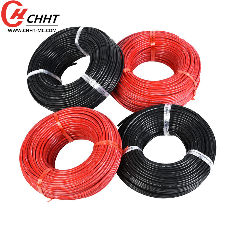 Silicone electronic wire high temperature resistant 200 degree wire 5KV 10KV 20KV 30KV high voltage resistant wire