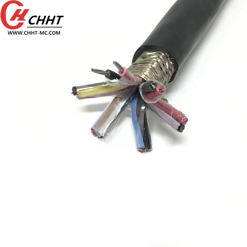 PVC insulated tinned copper shielded multiple pairs of instrument cables