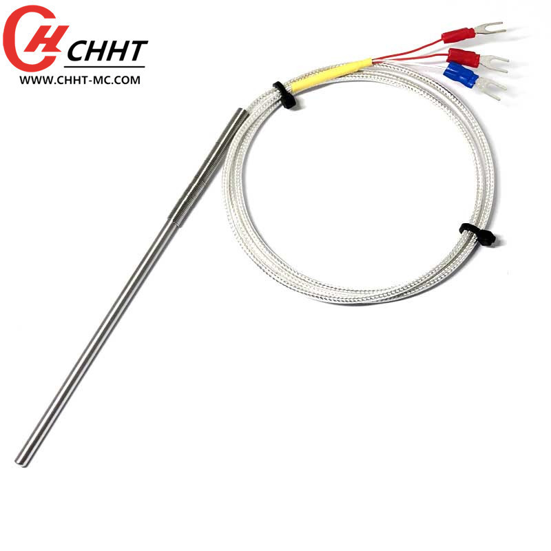 PT100 probe thermocouple RTD temperature sensor PT100 sensor silver-plated thermocouple wire thermal resistance