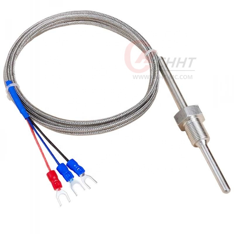 China manufacture 3 wire M6/M8/M10 thermocouple industry temperature sensor pt100 rtd