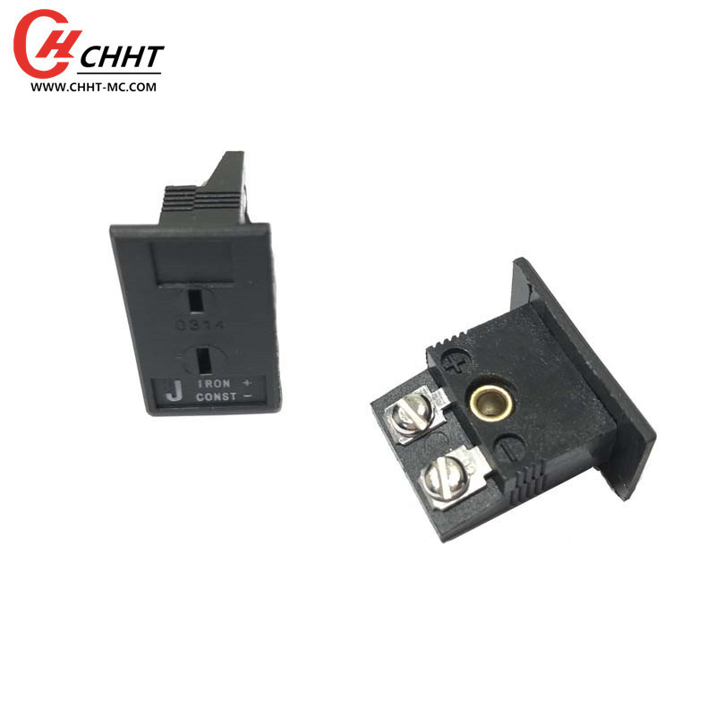 Type K/J/T/E/R/S/ N/C Mini Panel  Thermocouple plug Thermocouple panel connector female MPJ