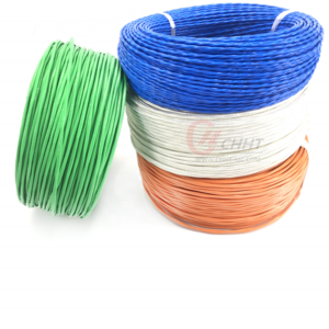 High stability compensation wire glass fiber braided shield thermocouple extension wire