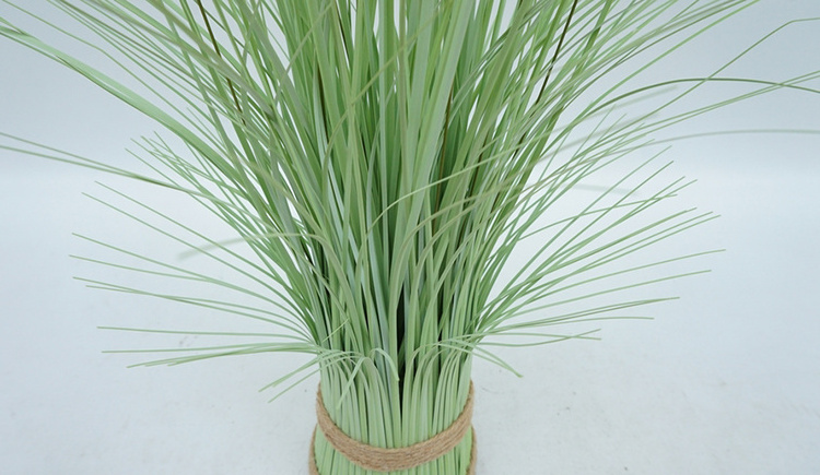 New artificial Spring ornament a bunch potted Faux green onion grass 51cm Onion grass bunch