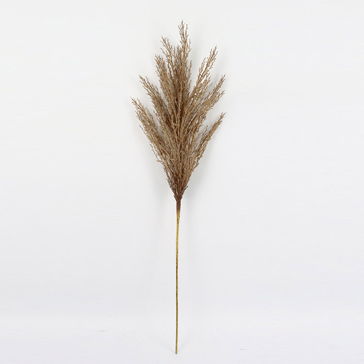 Hot Sale Wedding Decoration 104cm Single Reed Pampas Grass Artificial Decor Faux Pampas Grass