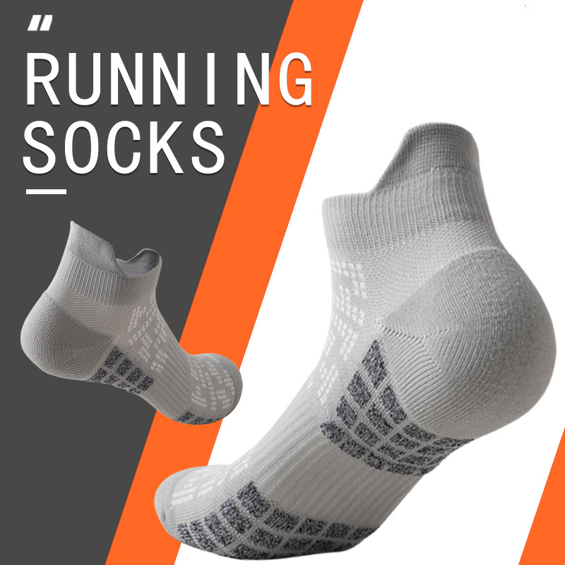 Soccer Boat Socks Anti-slip Friction Breathable Soccer Socks  Men And Women Short Tube Running Sport Socks