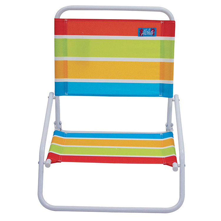 outdoor low sling seat folding beach sand chair