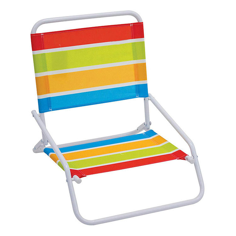 outdoor low sling seat folding beach sand chair