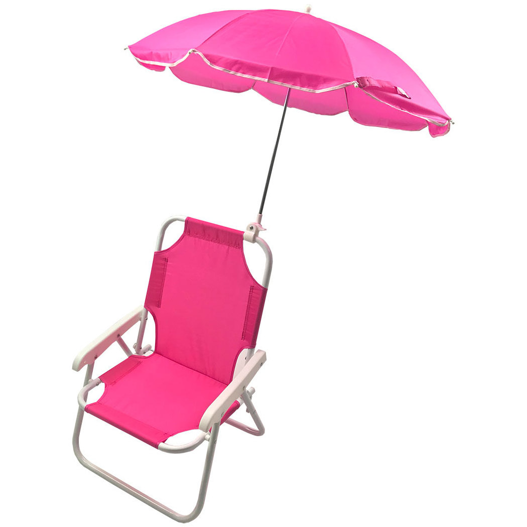 high quality lightweight easy carry folding outdoor backrest camping small chair children sun kids beach chairs with umbrellas