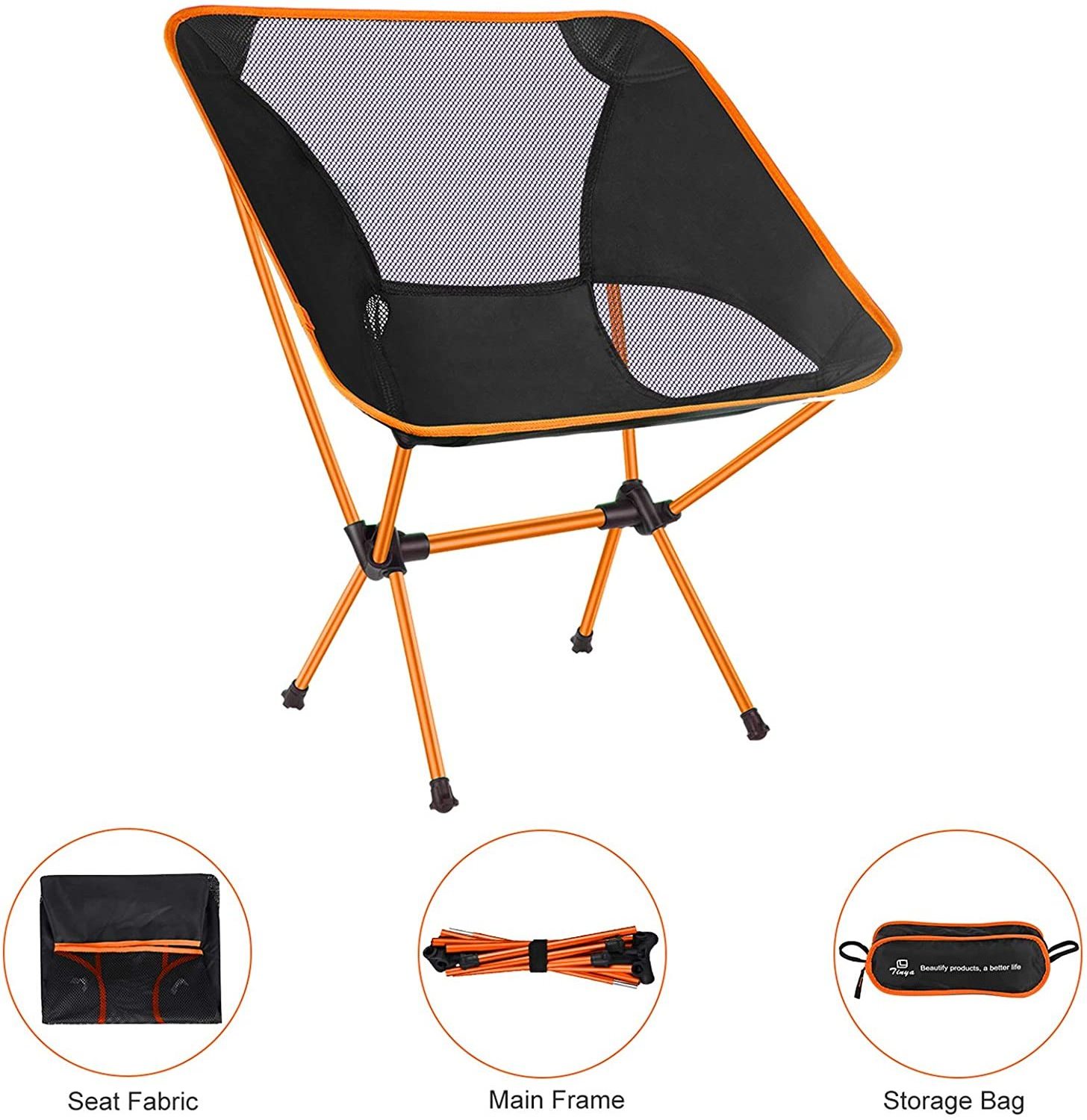 outdoor portable camping chair manufacturers lightweight moon chair camping chairs folding