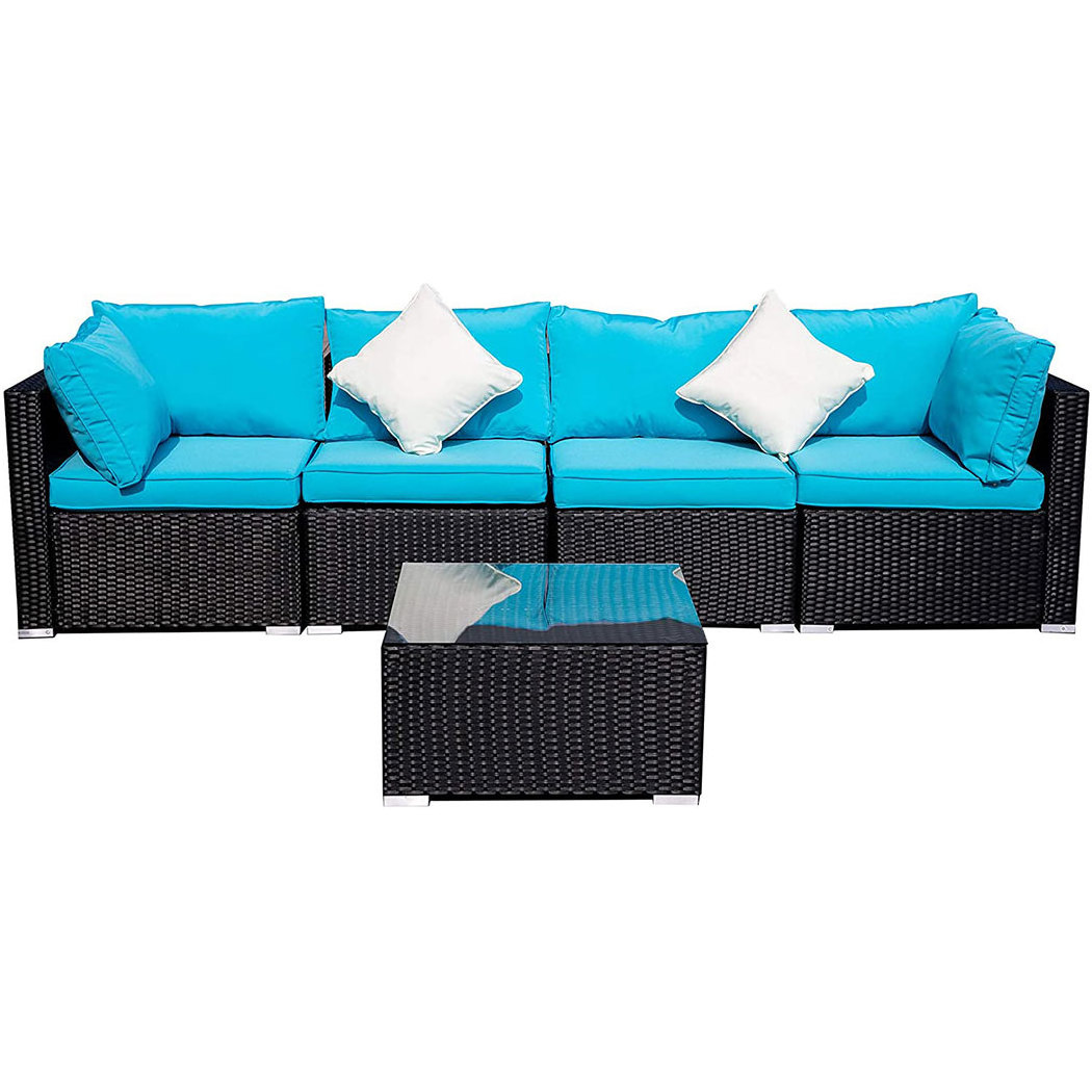 oversize luxury garden sectional patio furniture sets rattan