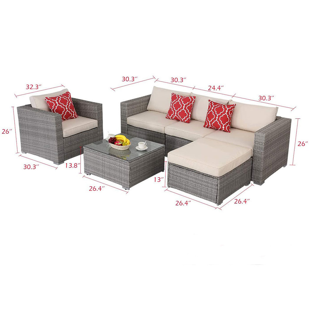 rattan cube garden furniture patio sets garden rattan sofa outdoor sofa set garden furniture