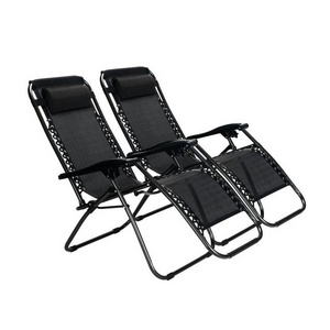 Metal Outdoor  single seat hanging chaise leisure garden sun beach lounger chair