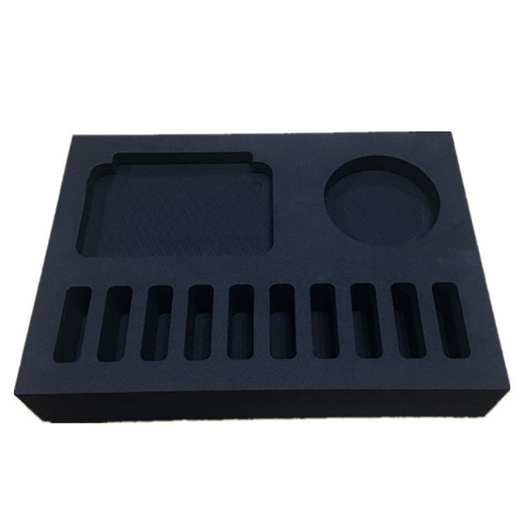 Custom Packaging Cushion EVA Foam Molded CNC Inserts Material Die Cut Black Blue Foam Box Opp Bag Custom Size Accepted Epe Foam