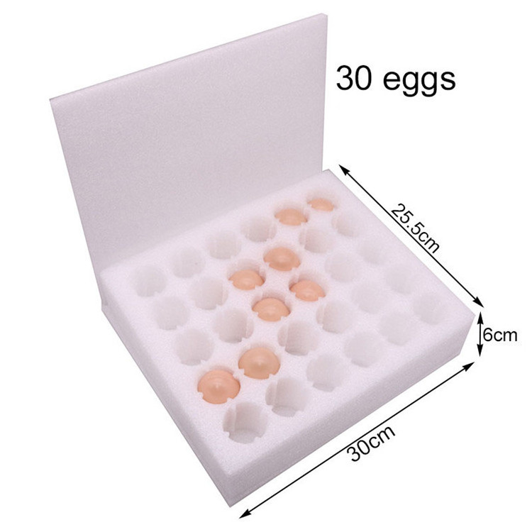 Custom high density Foam Eggs Protective Packaging Tray egg packing foam