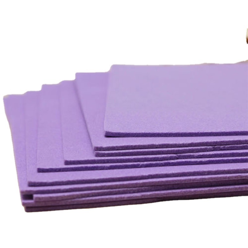 Custom Logo Printed wholesale polyethylene sponge stationery glass  insulation foam sheets