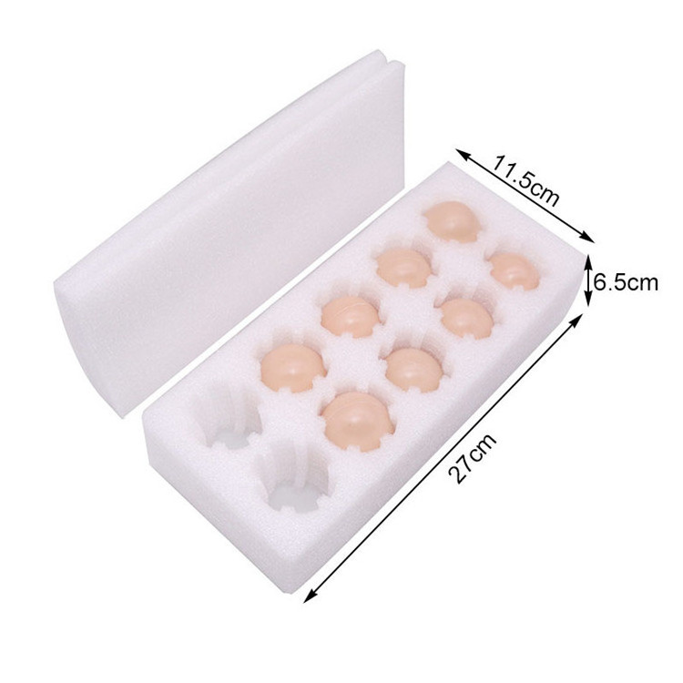 Custom high density Foam Eggs Protective Packaging Tray egg packing foam