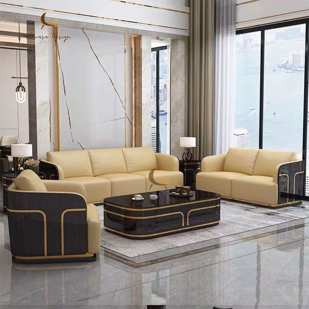 French Style Royal Furniture Sofa Set European Recliner Sofa Set