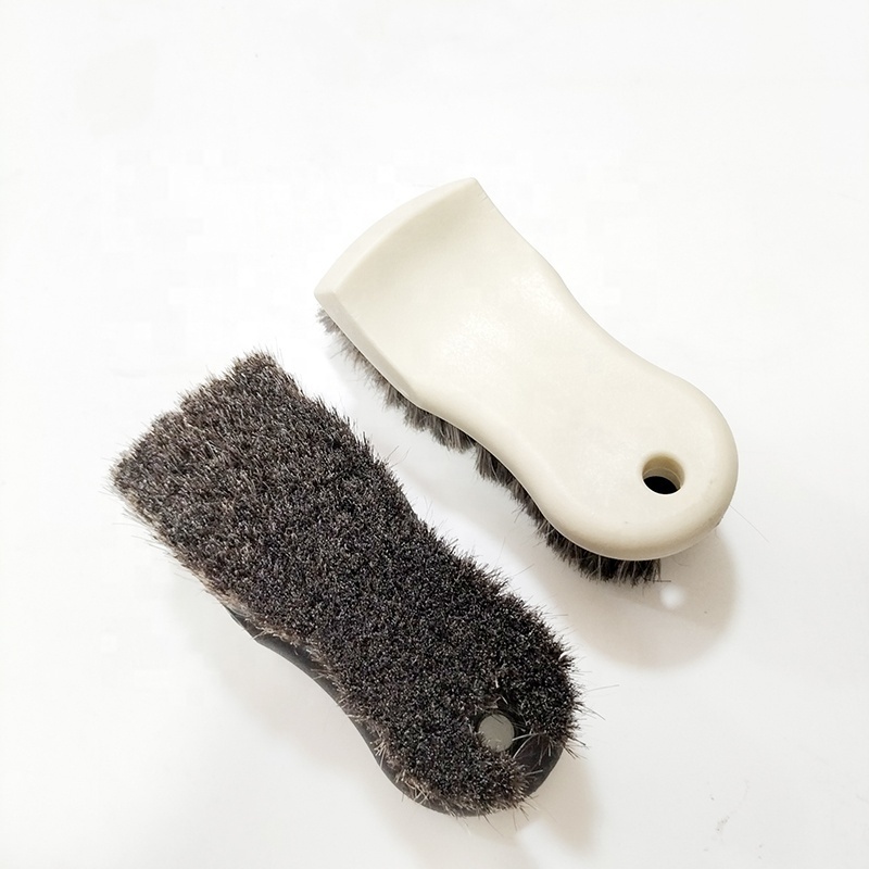 Premium auto care long-cut genuine auto interior Horse hair cleaning Brush