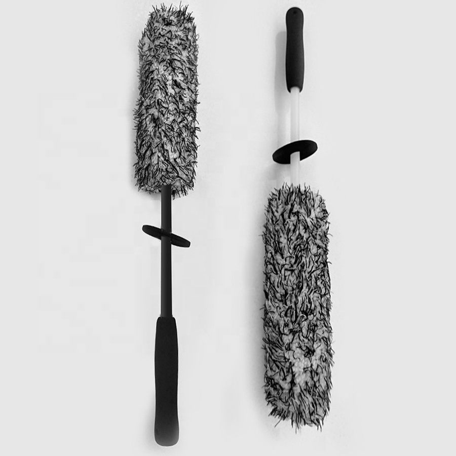 Decent ultra-soft microfiber fiber woolies Alloy wheel Cleaning kit brush duster