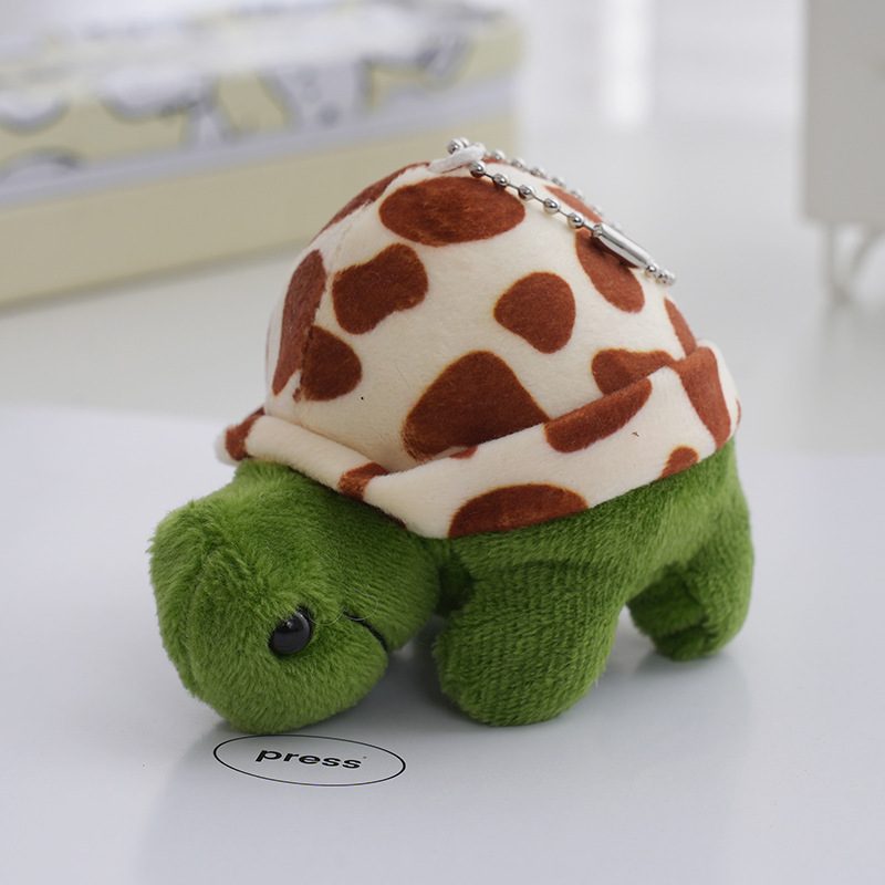 Cute Turtle Plush Keychains Toys Cartoon Stuffed animal toys Turtle plushie schoolbag Bag charms Jewelry Doll Pendant Keychain