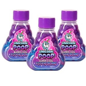 Children's Rainbow Unicorn Slime colorful experimental bottle crystal sand leather glue can be low boron mucus glue