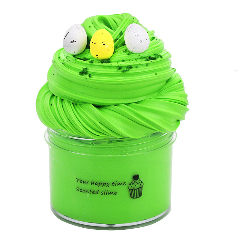 AMZ Four Color Cotton Mud Set Color Box Slime butter Mud Color Mud butter slime Children's toys