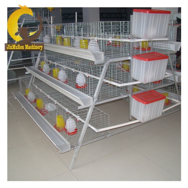 Jinmuren design hot galvanized day old chicks cage for poultry farming