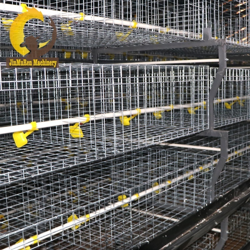 Jinmuren design hot galvanized day old chicks cage for poultry farming