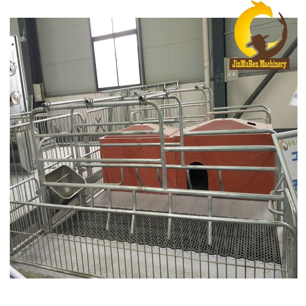 Pig Farming Equipment hot galvanized farrowing crate pig equipment